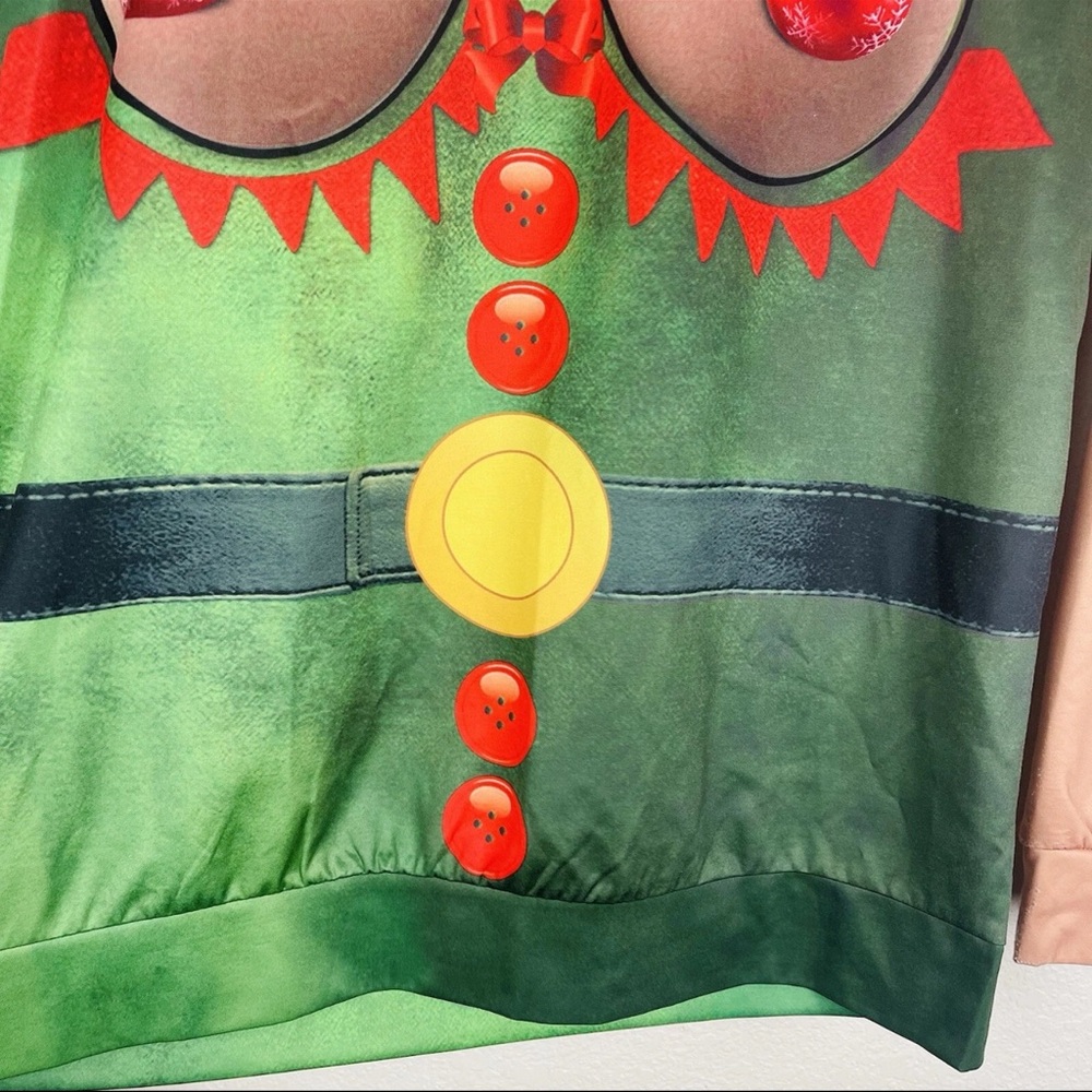 Novelty Ugly Christmas Sweatshirt- XL - Picture 5 of 5